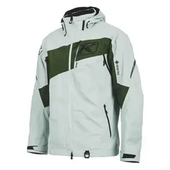KLIM Storm Sn&#248;scooterjakke Gr&#229;/Gr&#248;nn S Allsidig jakke med Gore-Tex