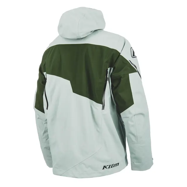 KLIM Storm Snøscooterjakke Grå/Grønn S Allsidig jakke med Gore-Tex 