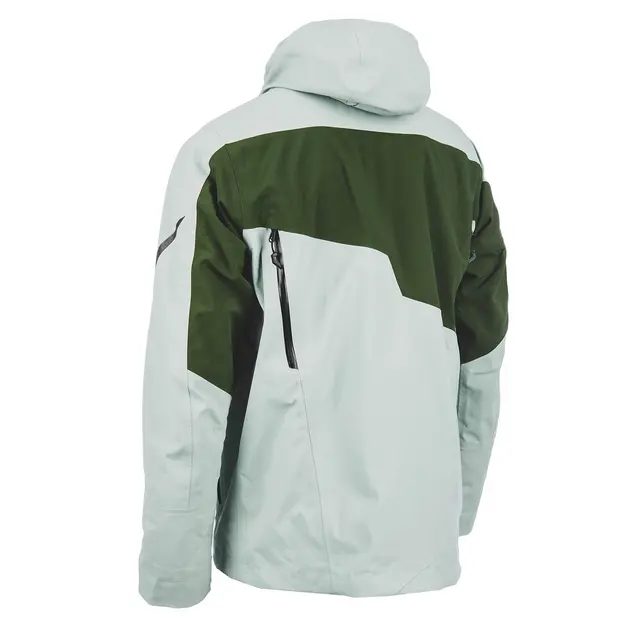 KLIM Storm Snøscooterjakke Grå/Grønn S Allsidig jakke med Gore-Tex 