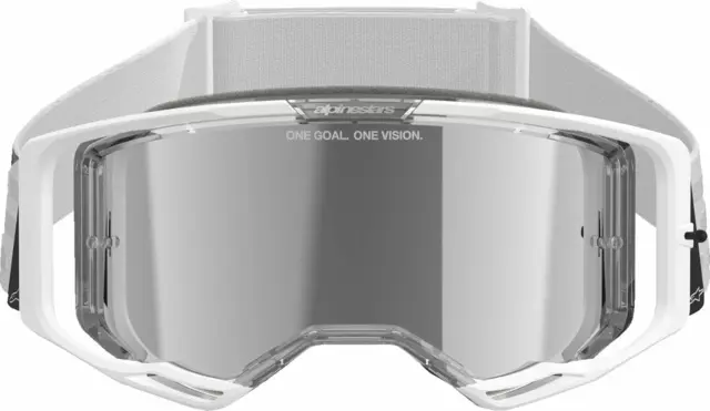 Alpinestars Vision 8  Crossbriller Corp sølv speil 