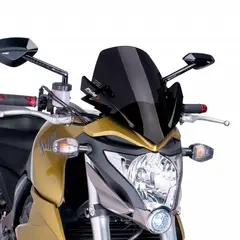 Puig Sport Screen | Black (Opaque) | Ho nda CB 1000 R 2011&gt;2017