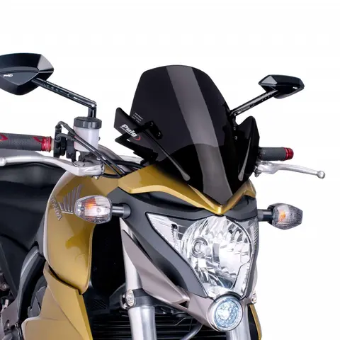 Puig Sport Screen | Black (Opaque) | Ho nda CB 1000 R 2011&gt;2017
