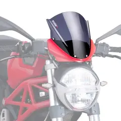 Puig Racing Screen | Dark Smoke | Ducat i Monster 1100 2009&gt;2013