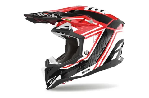 Airoh Aviator 3 Cross Hjelm League R&#248;d