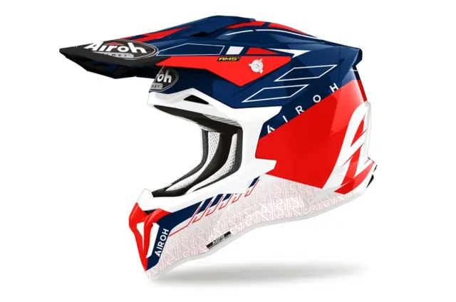 Airoh Strycker Crosshjelm Skin Matt Rød 