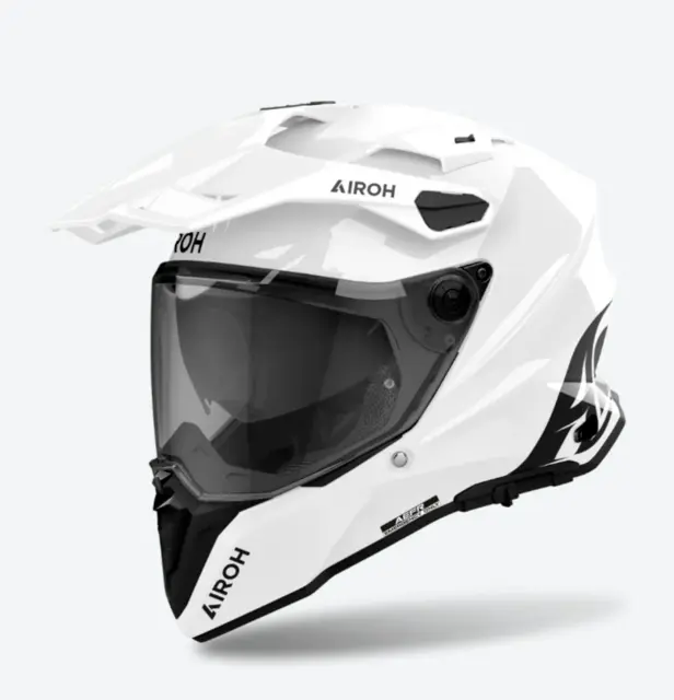 Airoh Commander 2 hjelm L Hvit gloss 