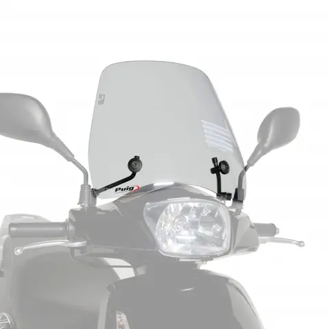 Puig Trafic Screen | Clear | Peugeot Tw eet 125 Evo 2010&gt;