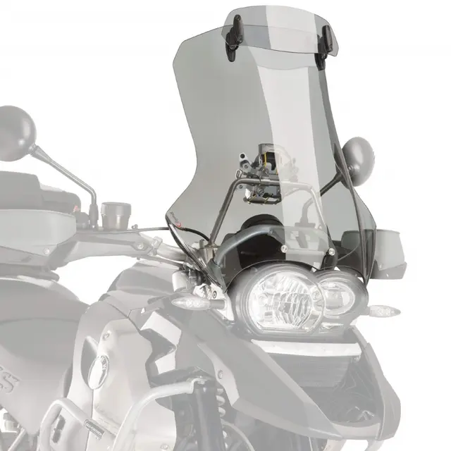 Puig Touring Screen with Visor | Light Smoke | BMW R1200 GS 2004>2012 