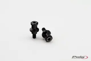 Puig Hi-Tech Spool Sliders - Sort Kawasaki Ninja 125 2019>