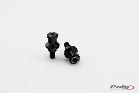 Puig Hi-Tech Spool Sliders - Sort Kawasaki Ninja 125 2019>