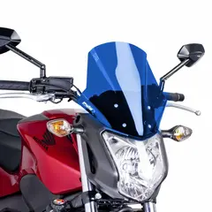 Puig Racing Screen | Blue | Honda NC 70 0 S 2014&gt;2015