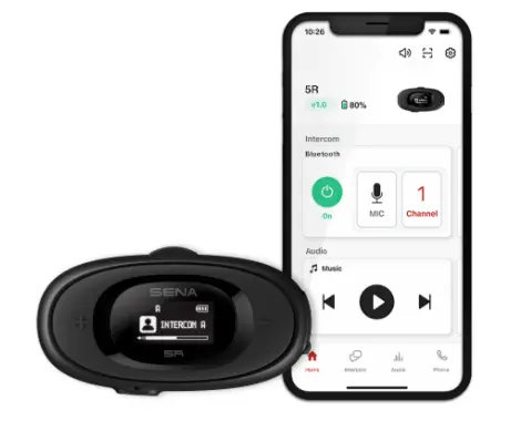 SENA 5R Intercom Bluetooth Intercom - HD Lyd 