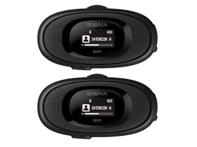 SENA 5R Lite Intercom Dobbelsett - for 2 hjelmer 