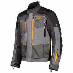Klim Carlsbad Motorsykkel Jakke M Asphalt - Strike Orange