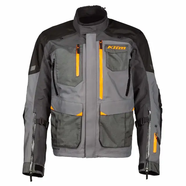 Klim Carlsbad Motorsykkel Jakke M Asphalt - Strike Orange 