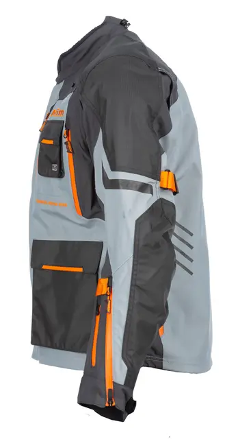 Klim Carlsbad Jakke S Asphalt - Ember Orange 