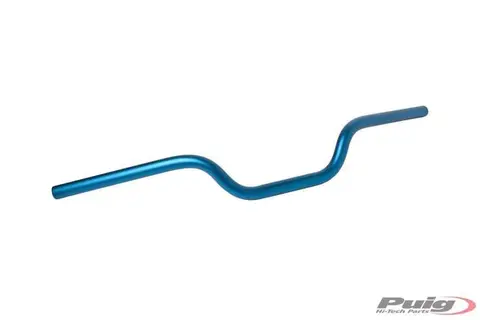 Puig Handlebar 22mm Cylindrical 76mm Ri se | Blue