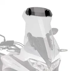 Puig Screen Deflector (Clip On for Puig Touring Screen) - M&#248;rk Sotet