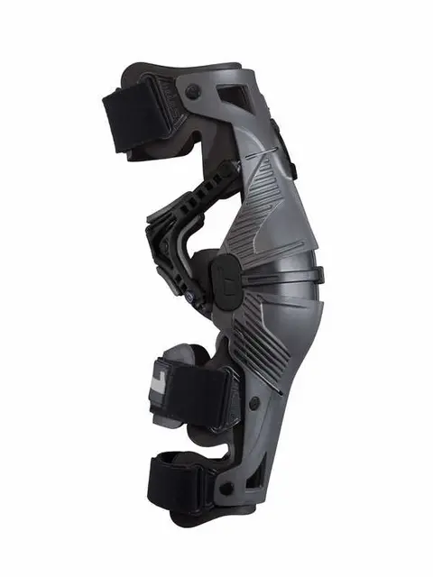 Mobius X8 Storm Grey/Black Kneskydd L 