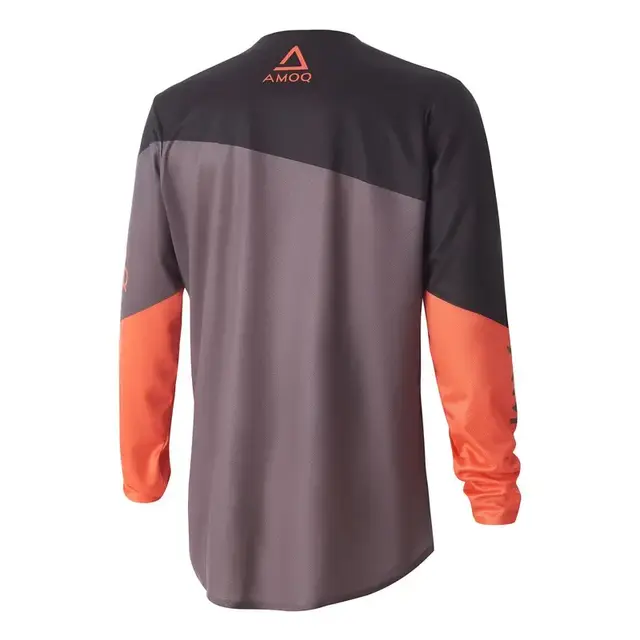 AMOQ Ascent Comp Crosstrøye 4XL Svart/Oransje 