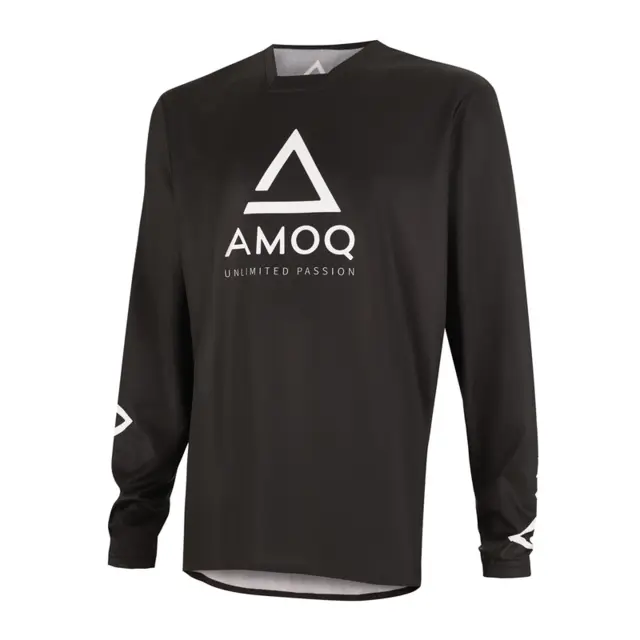 AMOQ Ascent Comp Crosstrøye XS Svart/Hvit 