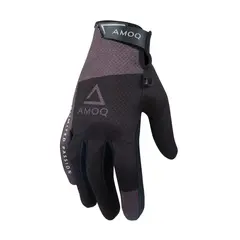 AGM racing hansker 2023 str XS Svart/Gr&#229;