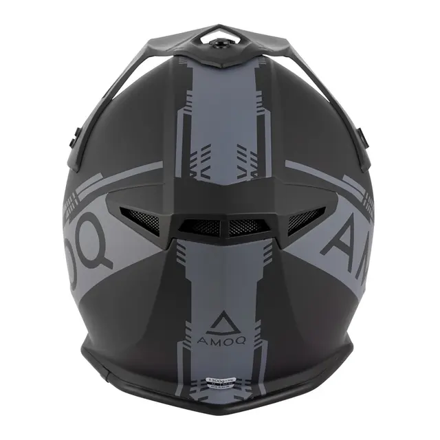 AMOQ Hjelm Meteor V2 M Sort / Grå 