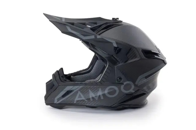 AMOQ Friction MIPS Crosshjelm M Carbon - Vekt +/- 950 gram 