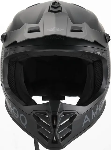 AMOQ Meteor V2 JNR MX Hjelm L Sort 