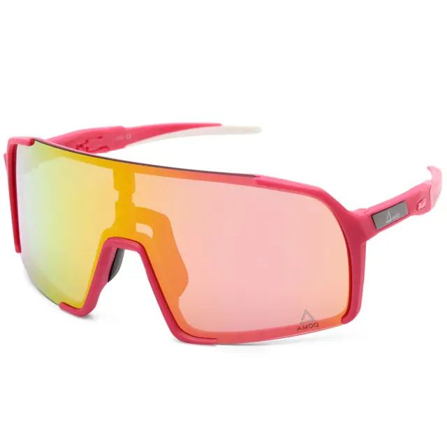 AMOQ Asteroid Solbriller Rosa - Rosa speilglass 