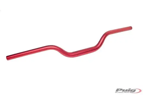 Puig Handlebar 22mm Conical 61mm Rise | Red