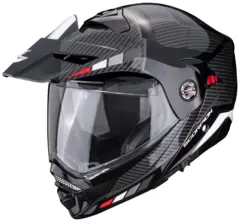Scorpion ADX-2 hjelm M Sort/Silver/R&#248;d