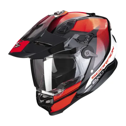 Scorpion ADF-9000 Evo Air Hjelm L Sort/R&#248;d