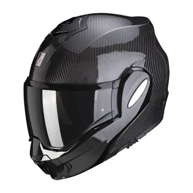 Scorpion Exo-Tech Evo Carbon Hjelm M Sort karbon 