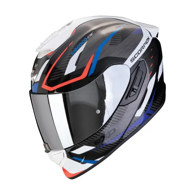 Scorpion Hjelm EXO-1400 EVO II AIR S sort/blå/hvit 