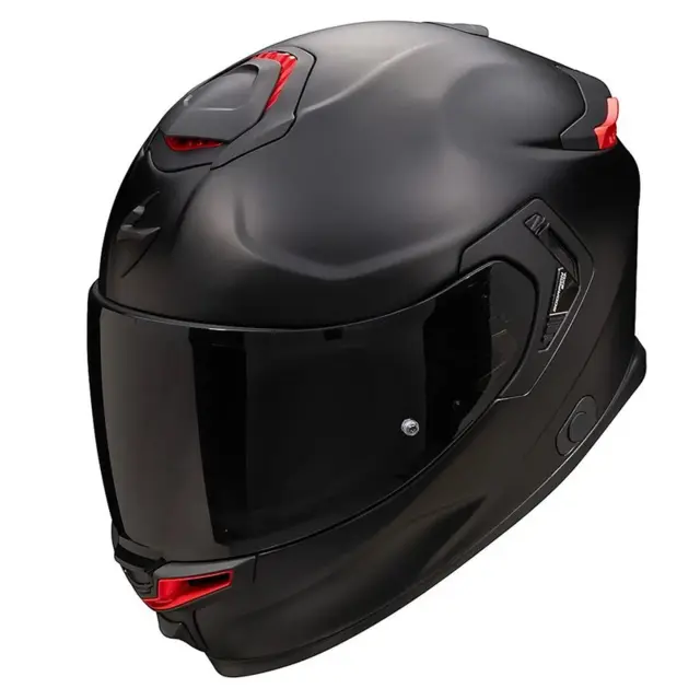 Scorpion EXO-GT SP Air Hjelm L Matt sort / Rød 