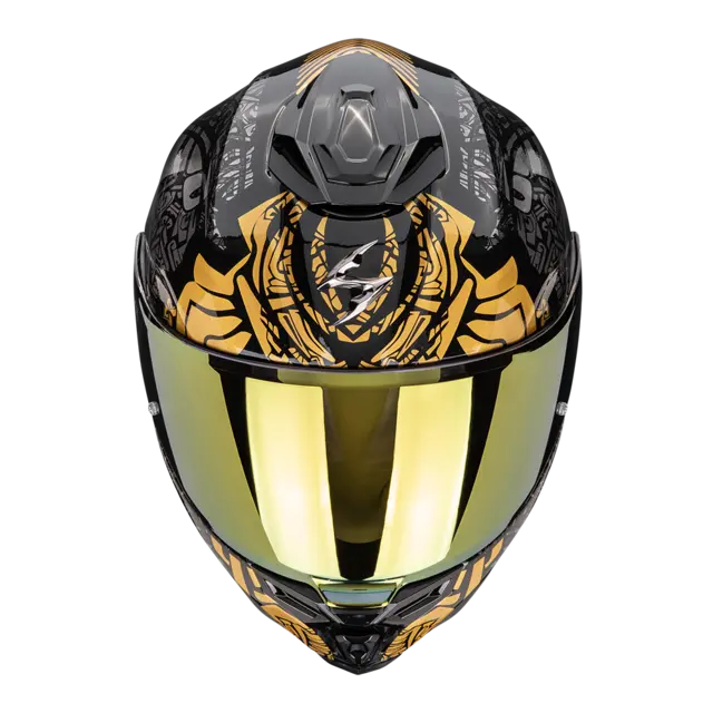 Scorpion EXO-1500 Air Hjelm S Black/Grey/Gold 
