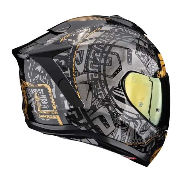 Scorpion EXO-1500 Air Hjelm S Black/Grey/Gold 