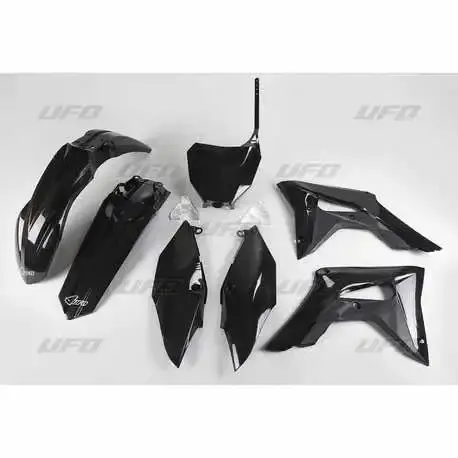 UFO Plastkit Svart Honda CRF450 17-20 / CRF250 18-21 