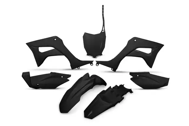 UFO Plastkit 5-delar Svart - Honda CRF 110 2019- 