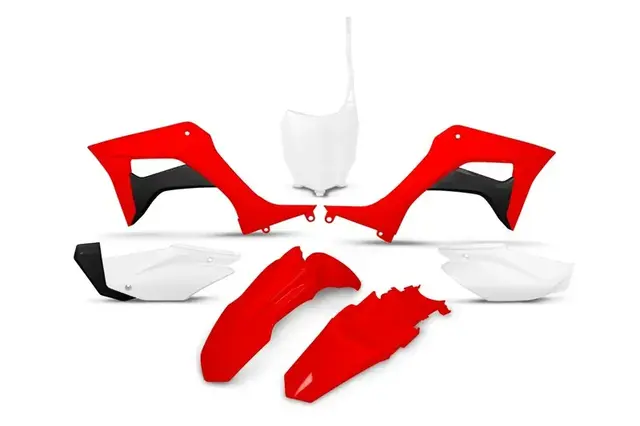 UFO Plastkit 5-delar Hvit/Rød - Honda CRF 110 2019- 