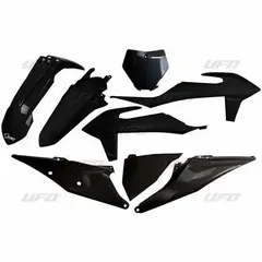 KTM plastkit svart SX/SX-F 19-2020 125-450 SX/SXF 2019-2020