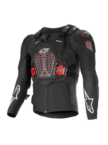 Alpinestars Bionic XRT Beskyttelsesjakke Sort/R&#248;d/Hvit