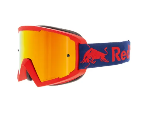 Spect Red Bull Whip Crossbriller R&#248;dt Speilglass - R&#248;d/Bl&#229;