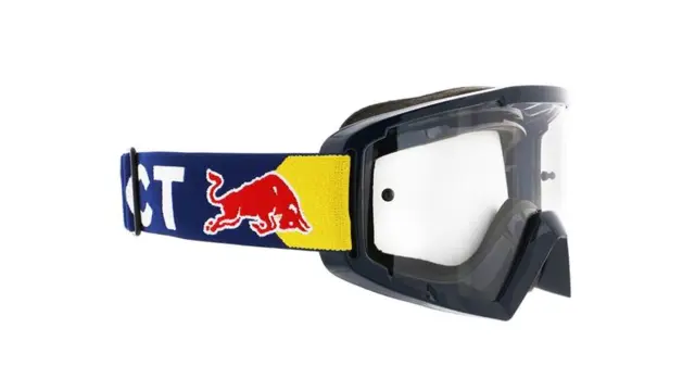Spect Red Bull Whip MX Goggles Singel lens black/blue clear 