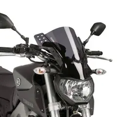 Puig Rafale Screen - M&#248;rkt Sotet Yamaha MT-07 2014 - 2016