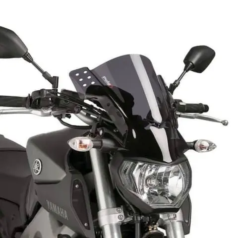 Puig Rafale Screen - M&#248;rkt Sotet Yamaha MT-07 2014 - 2016