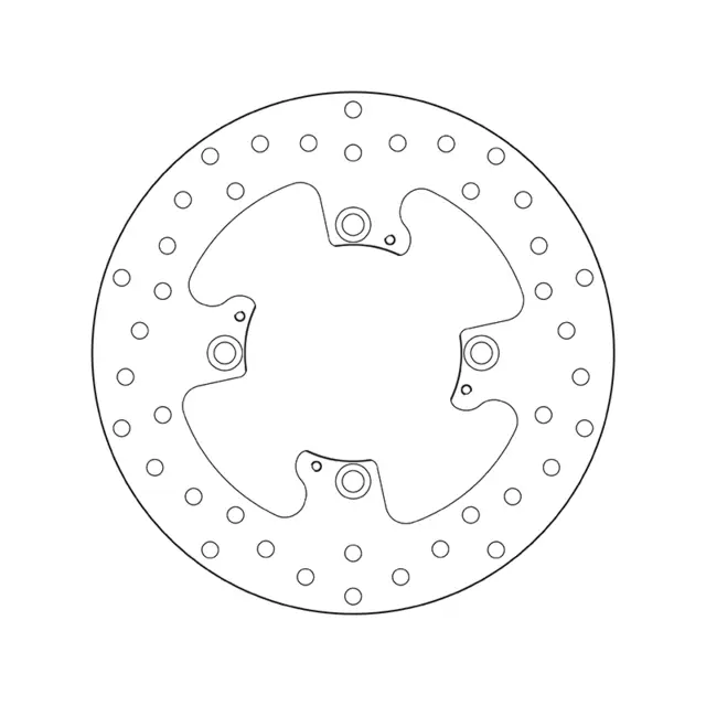 Brembo Bremseskive Oro Bak Triumph 