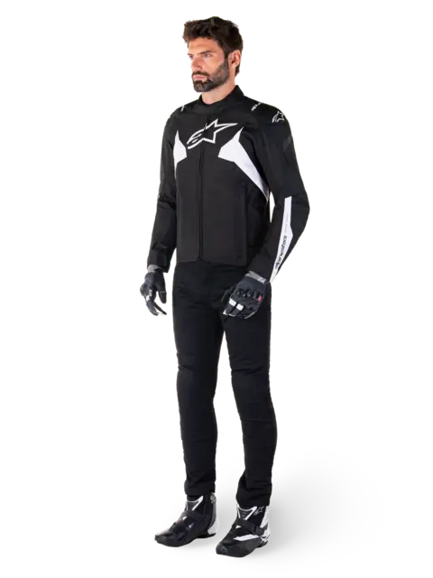 Alpinestars T-Jaws V4 Jakke M Sort/Hvit 