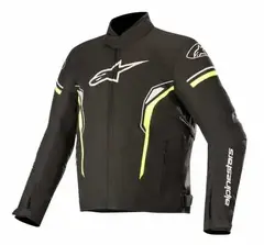 Alpinestars T-SP-1 Motorsykkel Jakke S Svart/Gul - Vanntett Drystar